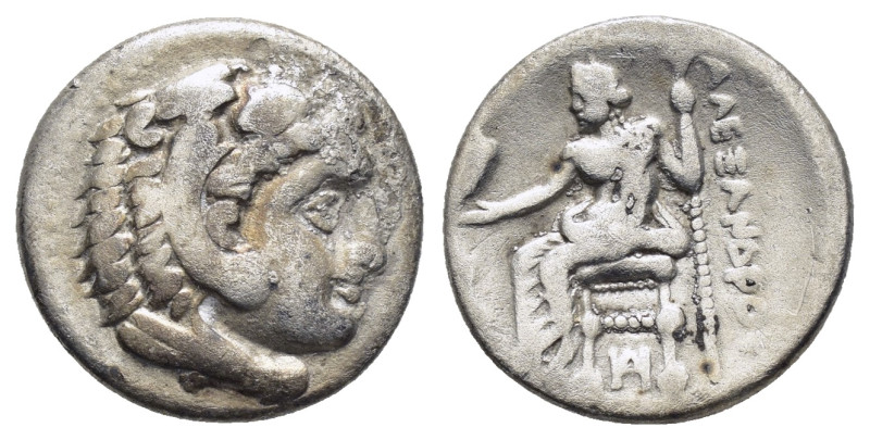 KINGS of MACEDON. Alexander III The Great.(336-323 BC). Miletos.Drachm.

Condi...