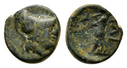 TROAS. Ilion.(281-261 BC).Ae.

Condition : Good very fine.

Weight : 1.02 gr
Diameter : 10 mm