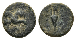 IONIA. Chios.(1st century BC).Ae.

Condition : Good very fine.

Weight : 1.27 gr
Diameter : 11 mm