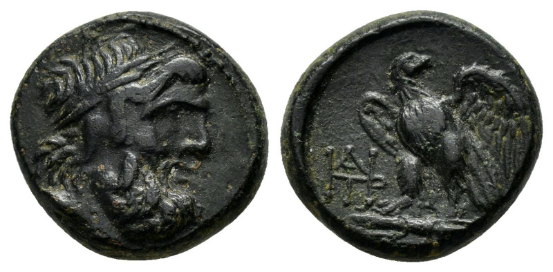 KINGS of GALATIA. Deiotaros (Circa 63-59/8 BC). Ae.

Obv : Laureate head of Zeus...