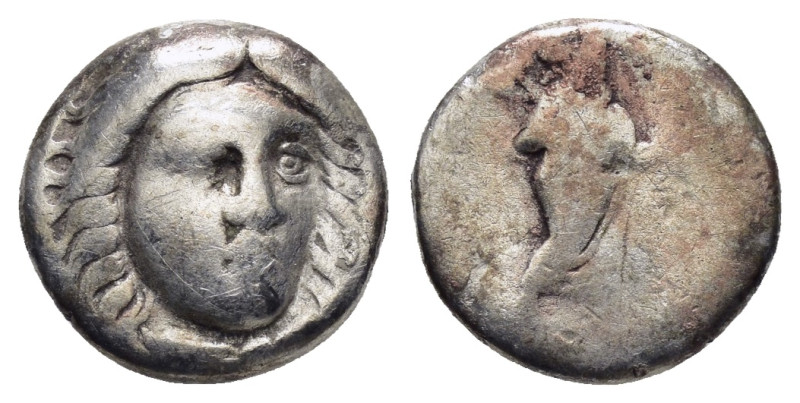 SATRAPS of CARIA. Maussollos (377/6-353/2). Drachm.

Condition : Good very fine....