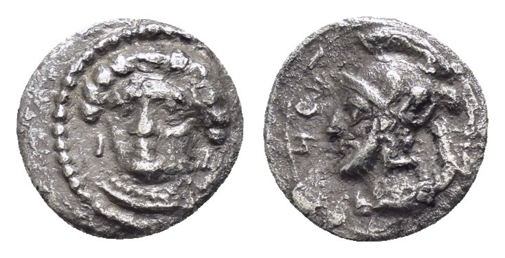 CILICIA.Tarsos.Time of Pharnabazos and Datames.(Circa 380-361/0 BC).Obol.

Obv :...