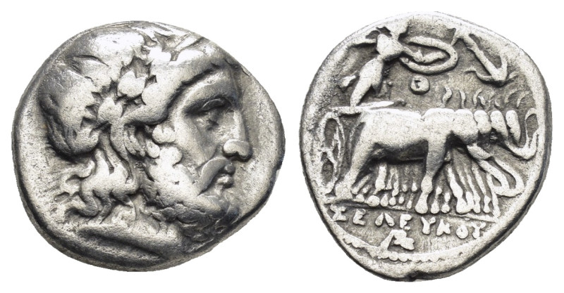 SELEUKID KINGS of SYRIA.Seleukos I Nikator (312-281 BC). Aï Khanoum. Drachm.

...