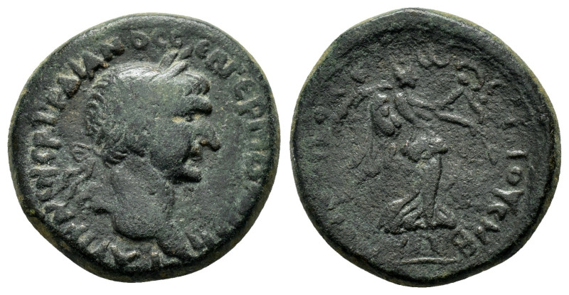 PONTOS.Nicopolis ad Lycum.Trajan.(98-117).Ae.

Obv : ΑΥΤ ΚΑΙϹ ΝΕΡ ΤΡΑΙΑΝΟϹ ϹΕΒ Γ...