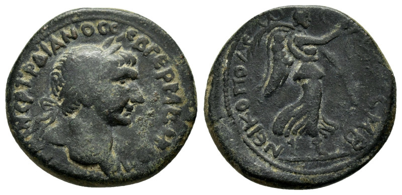 PONTOS.Nicopolis ad Lycum.Trajan.(98-117).Ae.

Obv : ΑΥΤ ΚΑΙϹ ΝΕΡ ΤΡΑΙΑΝΟϹ ϹΕΒ Γ...