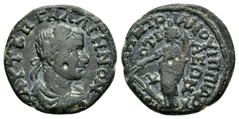 PHRYGIA. Cotiaeum. Gallienus.(253-268).Ae.

Obv : ΑΥΤ Κ Π ΓΑΛΛΙΗΝΟΝ.
Laureate, d...