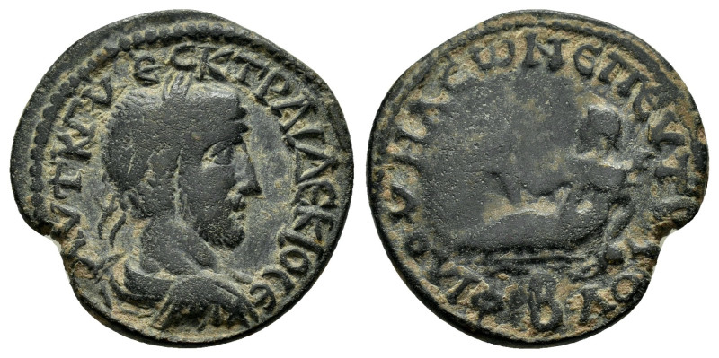 PHRYGIA. Philomelion. Trajan Decius.(249-251). Ae.

Obv : AVT K Γ MЄCK TPAI ΔЄKI...