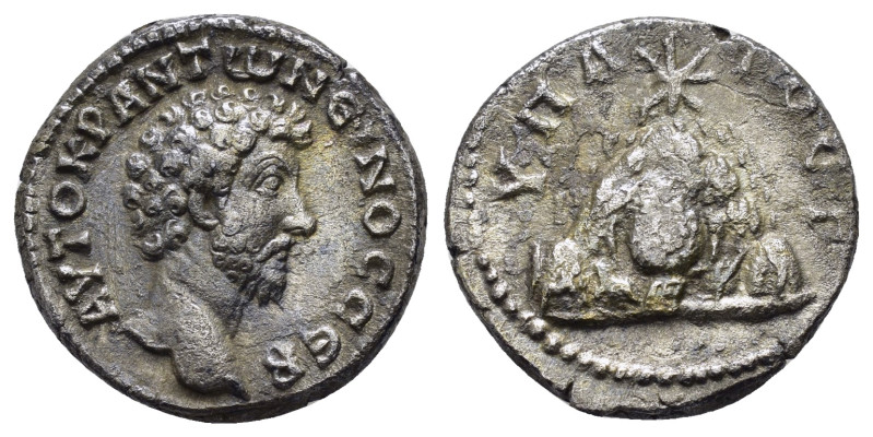 CAPPADOCIA. Caesarea. Marcus Aurelius (161-180). Didrachm.

Obv : AYTOKP ANTωNЄI...