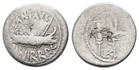 MARK ANTONY (86/2-30 BC). Legionary Denarius

Condition : Good very fine.

Weight : 2.64 gr
Diameter : 18 mm