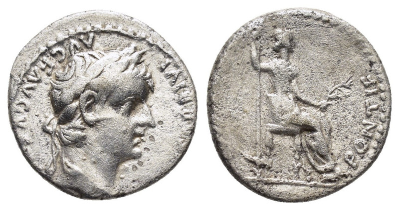 TIBERIUS (14-37).Lugdunum.Denarius.

Obv : TI CAESAR DIVI AVG F AVGVSTVS.
Laurea...