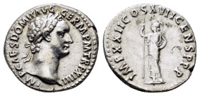 DOMITIAN (81-96).Rome.Denarius. 

Condition : Good very fine.

Weight : 3.49 gr
Diameter : 18 mm