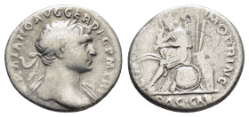 TRAJAN (98-117). Rome.Denarius.

Condition : Good very fine.

Weight : 3.09 gr
Diameter : 18 mm