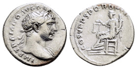 TRAJAN (98-117). Rome.Denarius.

Condition : Good very fine.

Weight : 3.02 gr
Diameter : 18 mm