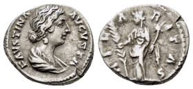 FAUSTINA I.(138-140).Rome.Denarius.

Condition : Good very fine.

Weight : 3.22 gr
Diameter : 18 mm