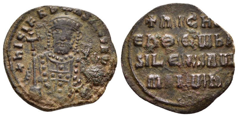 NICEPHORUS II PHOCAS.(963-969).Constantinople.Follis.

Condition : Good very fin...