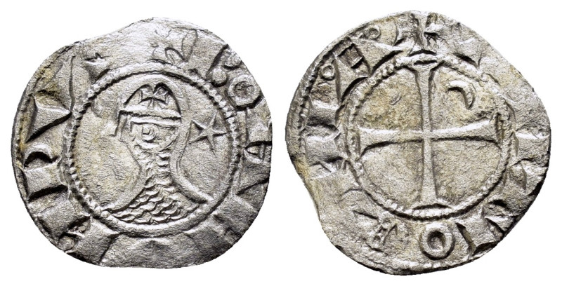 CRUSADERS.Antioch.Bohemund III.(1163-1201).BI Denier.

Condition : Good very fin...