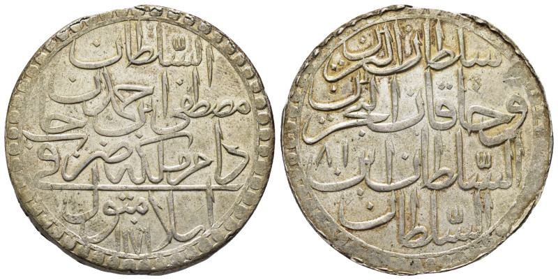 OTTOMAN EMPIRE. Mustafa III (1757-1774).Islambol (ISTANBUL).AH 1171/81.60 Para.
...