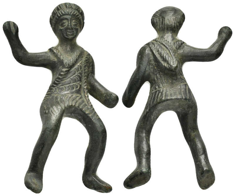 ANCIENT ROMAN BRONZE FEMALE FIGURINE.(1st - 2nd Century).Ae.

Condition : Good v...