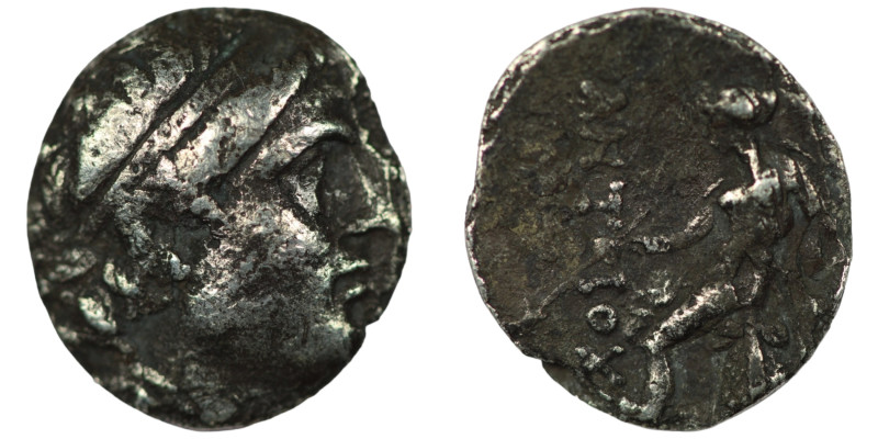 Seleucid Kingdom. Antiochos III. (223-187 BC) AR Drachm. Antioch. Obv: diademed ...