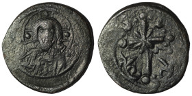 Nikephorus III. (1078-1081 AD). Follis. Constantinople. Obv: bust of Christ facing. Rev: cross. 26mm, 6,01g