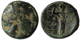 Seleucid Kingdom. Seleukos I. Nikator. (305-280 BC). Bronze Æ. Antioch. 18mm, 7,14g
