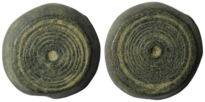 islamic bronze weight. 14mm, 8,28g