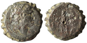 Seleucid Kingdom. Demetrios I. Soter. (162-150 BC). Bronze Æ. (21mm, 6,46g) Antioch. 