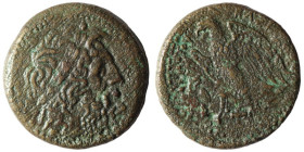 Ptolemaic Kingdom. Ptolemy V. Epiphanes. (204-180 BC). Bronze Æ. (30mm, 14,88g) Alexandria. 