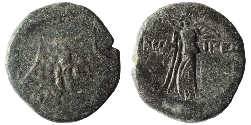 Pontos. Amisos. Mithradates VI. Eupator. (85-65 BC) Æ Bronze. (23mm, 7,56g) Obv:...