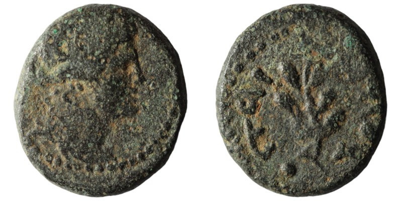 Seleucis and Pieria under Nero. (50-60AD). Pseudo-autonomous Bronze Æ. (17mm, 3,...