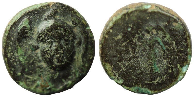 Seleucid Kingdom. Antiochos I. Soter. (281-261 BC). Bronze Æ. (14mm, 2,27g) Smyr...