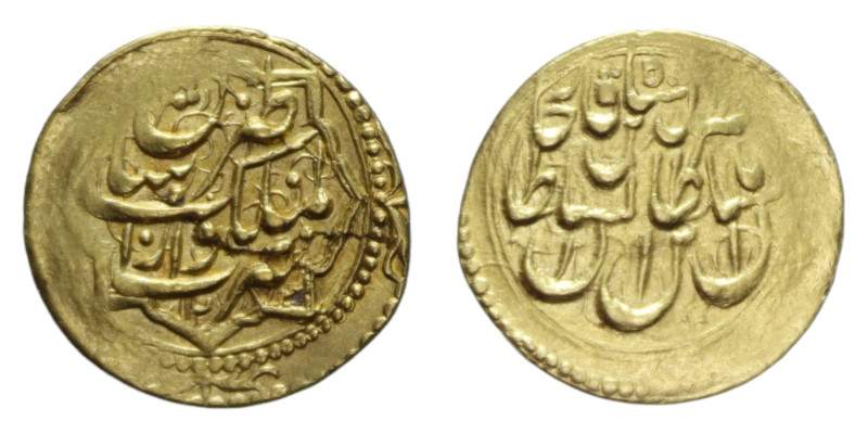 IRAN NASREDIN TOMAN 1855 AU. 3,42 GR. qSPL