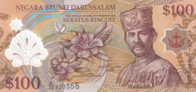 Brunei, 100 Ringgit, 2013, UNC, p29c, Polymer
Estimate: USD 50-100