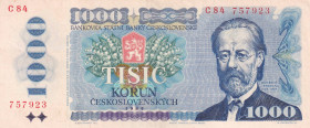 Czechoslovakia, 1.000 Korun, 1985, XF, p98
Estimate: USD 20-40