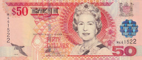 Fiji, 50 Dollars, 2002, UNC, p108a, Queen Elizabeth II. Potrait
Estimate: USD 50-100