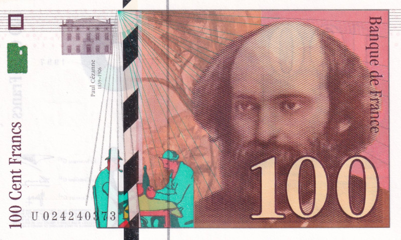 France, 100 Francs, 1997, UNC, p158a
Estimate: USD 25-50