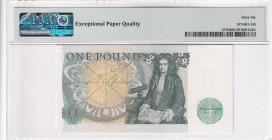 Great Britain, 1 Pound, 1981/1984, UNC, p377b, PMG 66 EPQ, Queen Elizabeth II. Potrait
Estimate: USD 30-60