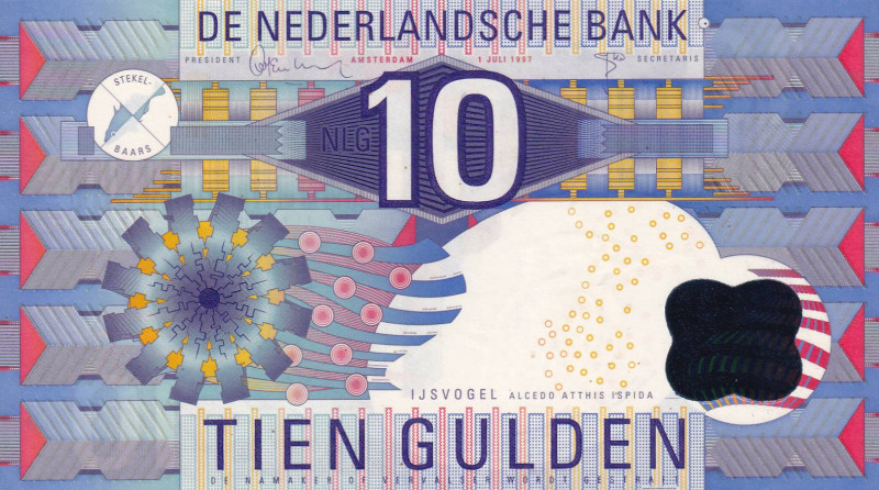 Netherlands, 10 Gulden, 1997, UNC, p99
Estimate: USD 20-40