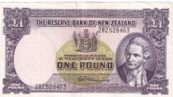 New Zealand, 1 Pound, 1940/1967, XF, p159d
Estimate: USD 30-60