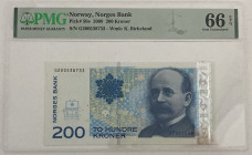 Norway, 200 Kroner, 2009, UNC, p50e, PMG 66 EPQ
Estimate: USD 40-80