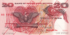 Papua New Guinea, 20 Kina, 1977, UNC, p4s, SPECIMEN
Estimate: USD 15-30