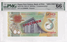 Papua New Guinea, 100 Kina, 2012/2014, UNC, p44s, SPECIMEN, PMG 66 EPQ
Estimate: USD 100-200