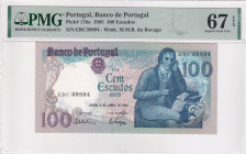Portugal, 100 Escudos, 1985, UNC, p178e, PMG 67 EPQ, High condition

Estimate: USD 40-80