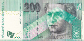 Slovakia, 200 Korun, 2002, UNC, p41
Estimate: USD 20-40