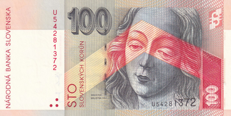 Slovakia, 100 Korun, 2004, UNC, p44
Estimate: USD 15-30