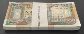 Somalia, 50 Shillings, 1991, UNC, pR2, BUNDLE, (Total 100 Banknotes)
Estimate: USD 50-100