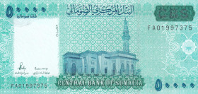 Somalia, 50.000 Shilin Soomaali, 2010, UNC, p43
Estimate: USD 25-50