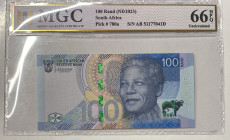 South Africa, 100 Rand, 2023, UNC, p151, MGC 66 HPQ
Estimate: USD 20-40
