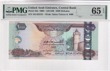 United Arab Emirates, 1.000 Dirhams, 2000, UNC, p25b, PMG 65 EPQ
Estimate: USD 1250-2500