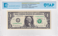 United States of America, 1 Dollar, 2017, UNC, p544, TAP
Estimate: USD 25-50